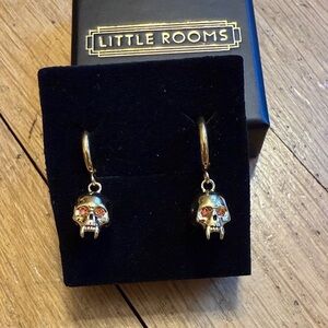 Little Rooms Dracula Gold Earrings